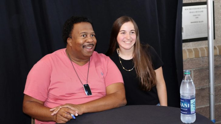 Leslie David Baker's wife